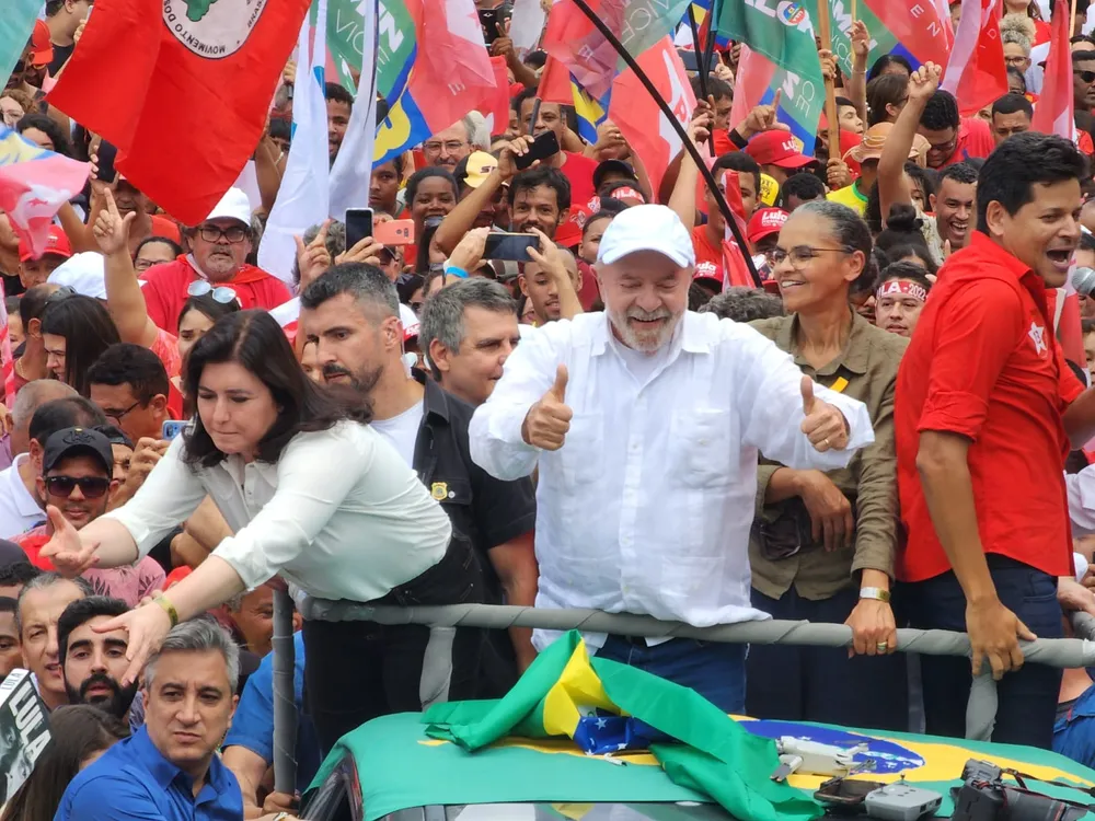 A 5 dias da eleição, Lula reitera que não disputará reeleição se vencer