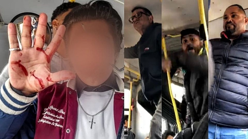 Após apedrejar, bolsonaristas invadem ônibus e agridem menores em Jundiaí