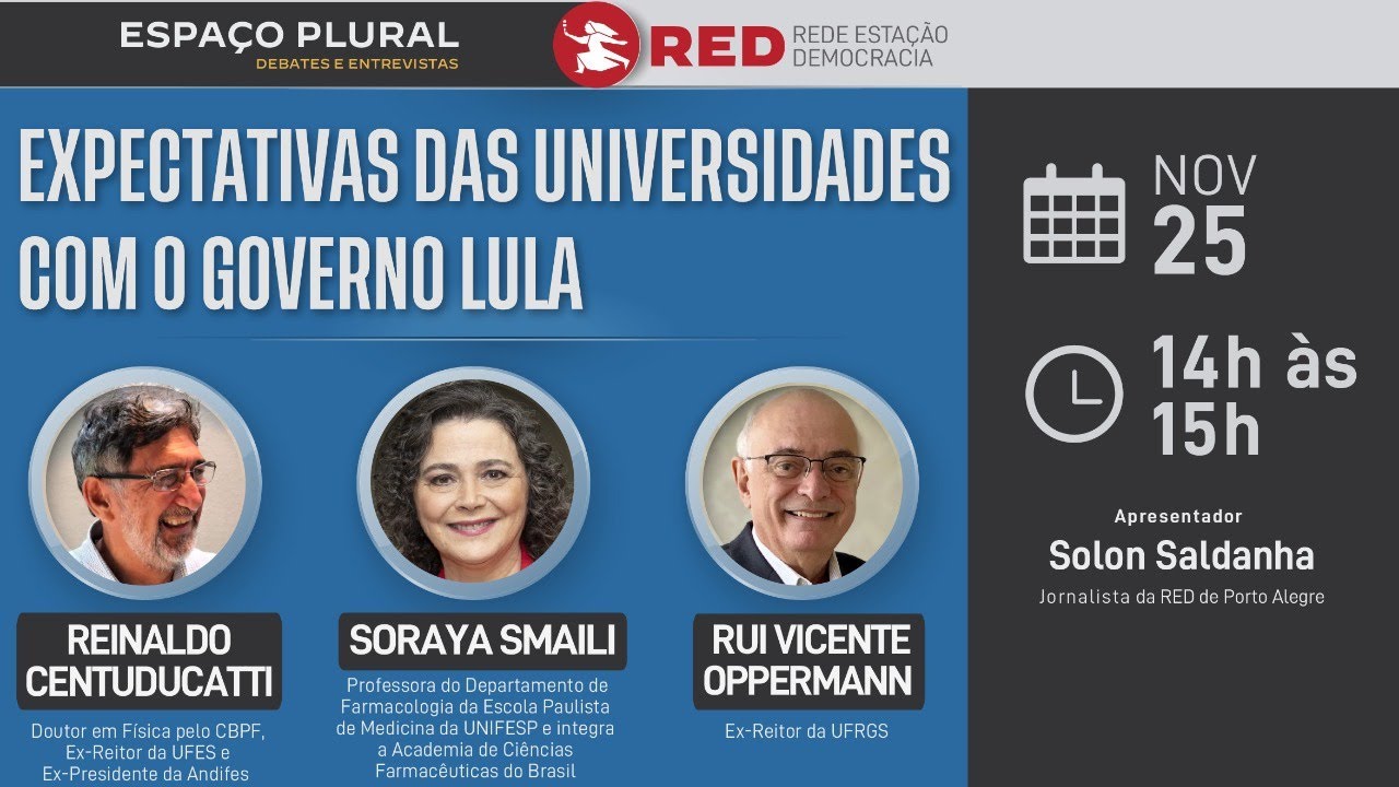 Espaço Plural, Debates e Entrevistas | Sexta-feira 24/11/2022