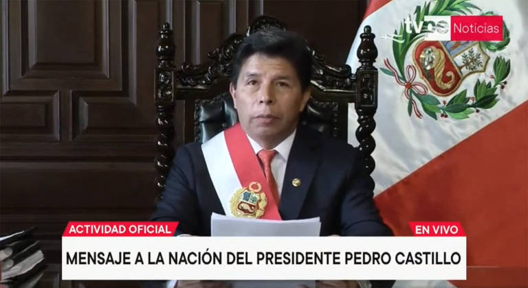 Urgente: Presidente do Peru acaba destituído e preso