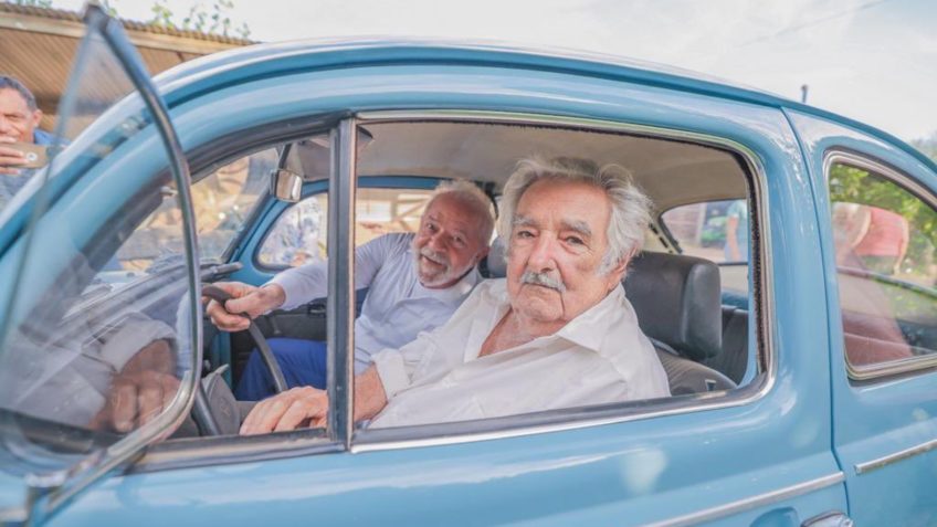 Mujica recebe Lula em sua casa para falar sobre política e América Latina