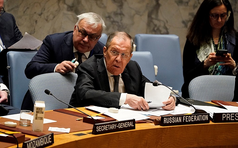 Chanceler russo diz na ONU que mundo vive ‘linha mais perigosa’ desde Guerra Fria