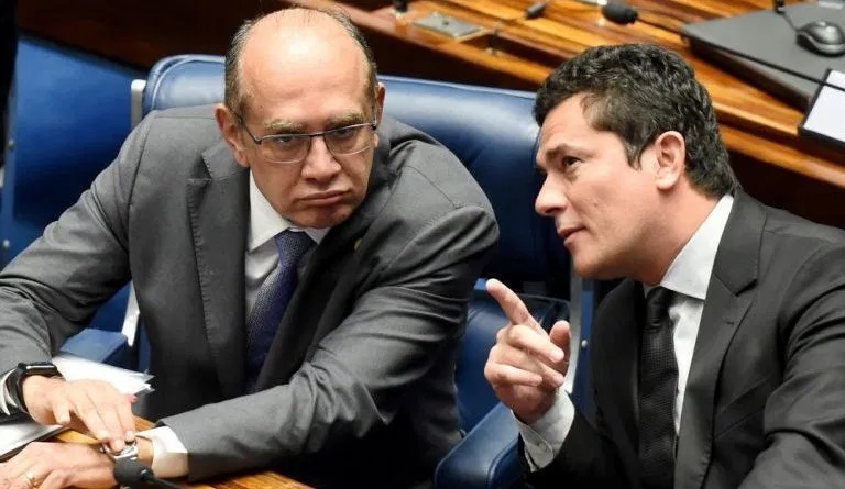 PGR denuncia Sérgio Moro por calúnia contra ministro Gilmar Mendes