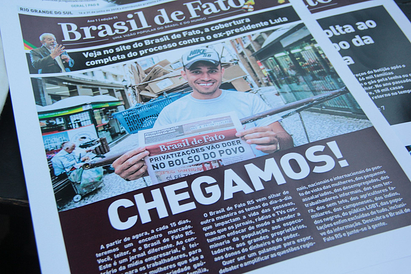 Brasil de Fato RS celebra cinco anos como alternativa à mídia tradicional para os gaúchos
