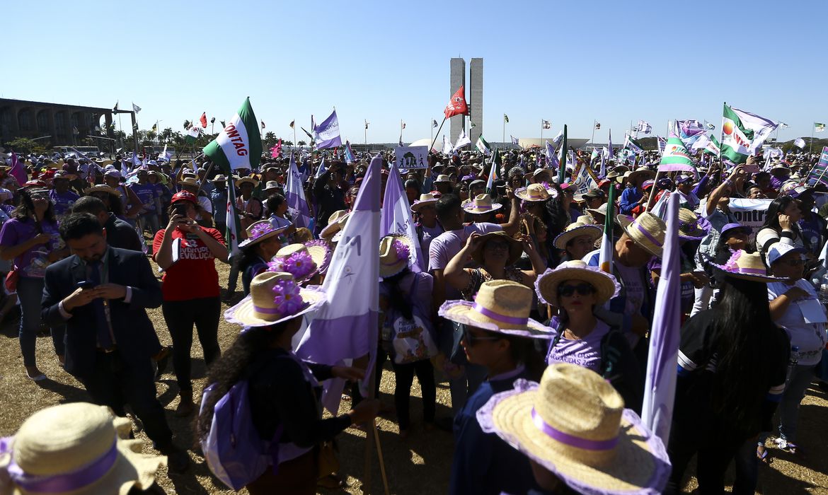 Marcha das Margaridas vai reunir 100 mil mulheres, em Brasília