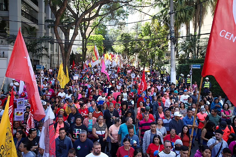 Contra a fome e pela prisão de Bolsonaro: Grito dos Excluídos e das Excluídas toma as ruas com atos em todas as regiões do país