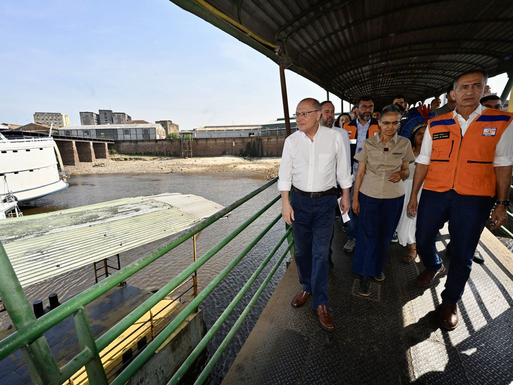 Em Manaus (AM), Alckmin anuncia medidas para socorrer vítimas da seca extrema