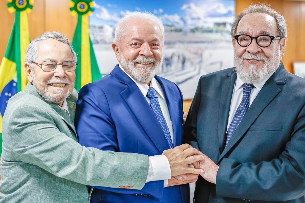 Lula recebe primeiro brasileiro a presidir a Agência de Comunicação Internacional IPS