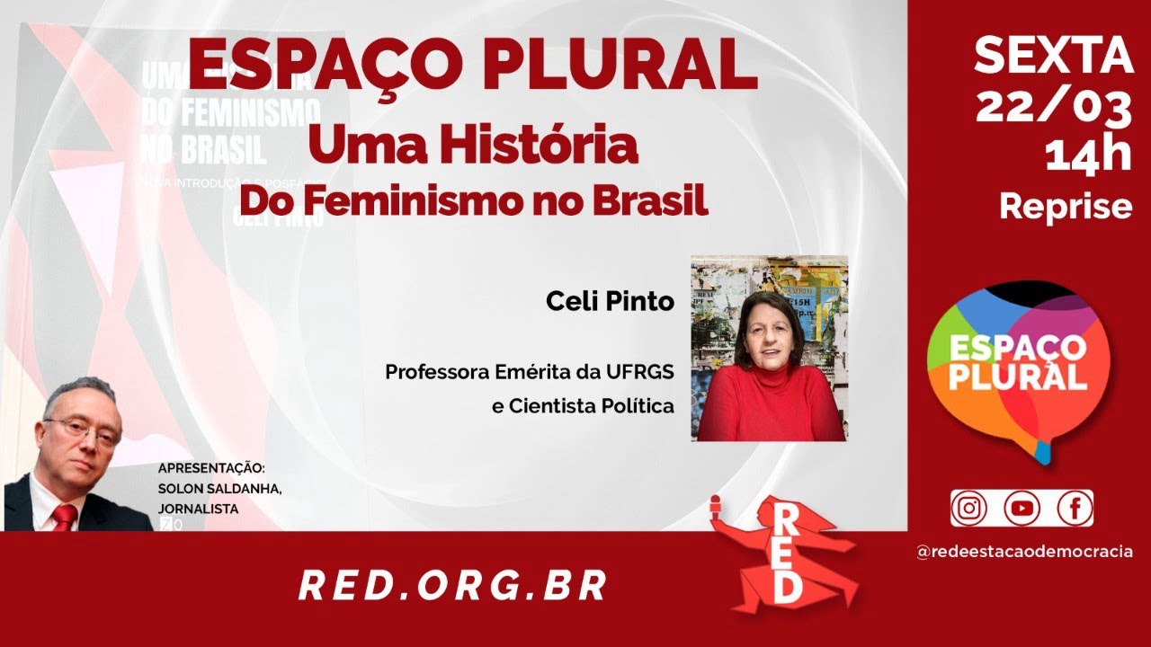 REPRISE | FEMINISMO NO BRASIL | ESPAÇO PLURAL 22/03/2024