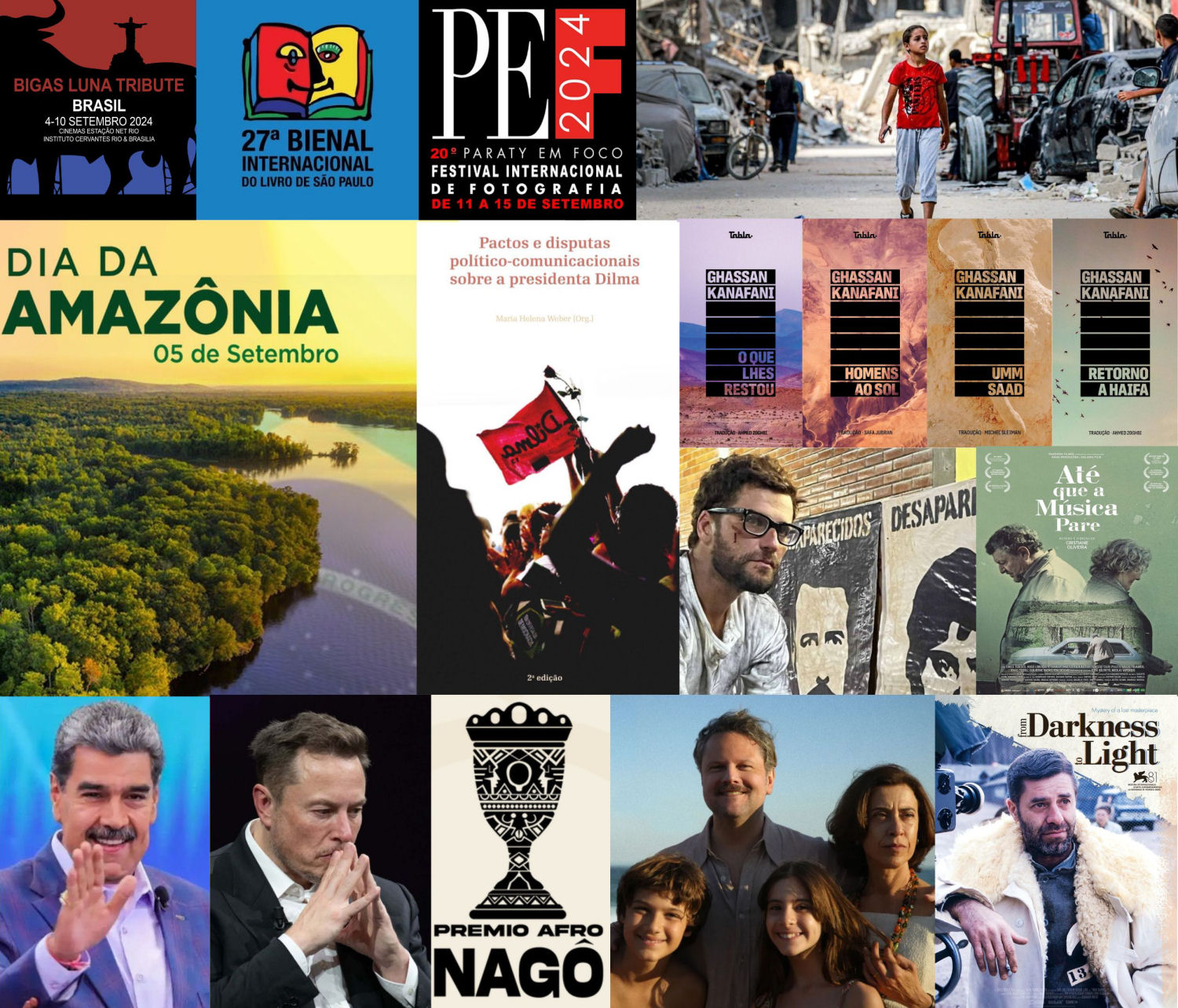 Programas – de 5 a 13 de setembro