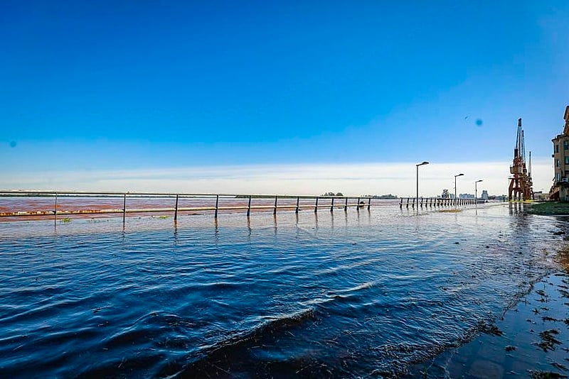 Guaíba, o lago dourado  e a “experiência exclusiva”