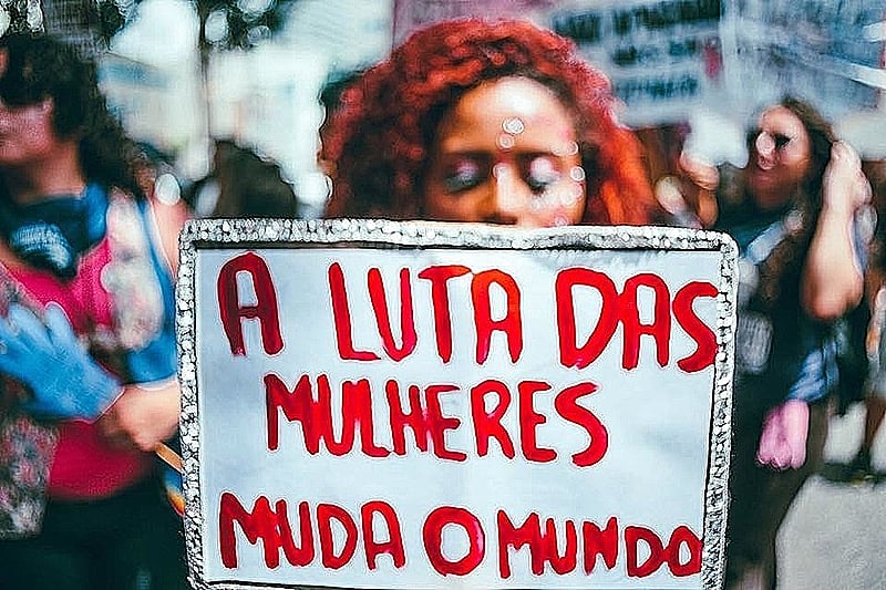 Mulheres lutam pela igualdade de direitos