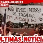 É PRECISO ACABAR COM A ESCALA 6 X 1 E CONQUISTAR A JORNADA DE 40 HORAS SEMANAIS