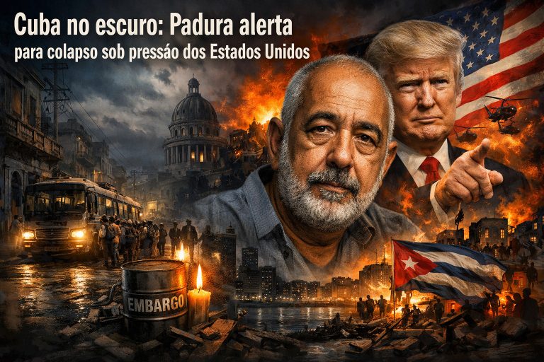 Cuba no escuro: Padura alerta para colapso sob pressão dos Estados Unidos