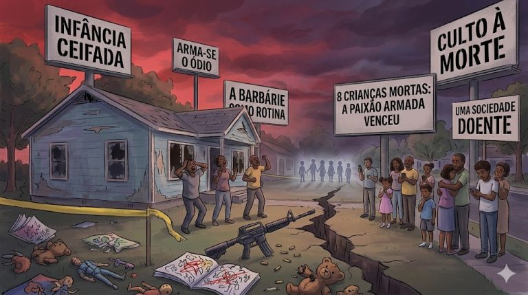 Chacina em família na Louisiana expõe o limite patológico vivido pela sociedade estadunidense