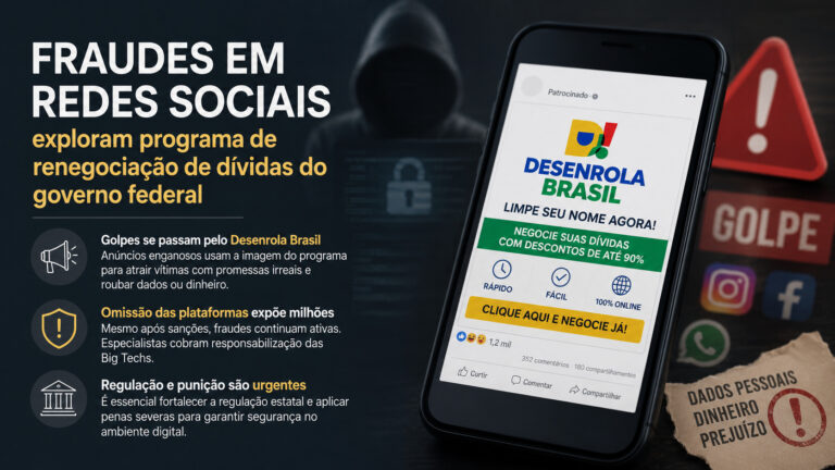 Fraudes em redes sociais exploram programa de renegociação de dívidas do governo federal