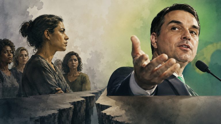 Flávio promete proteger mulheres, mas apresentou só três projetos sobre o tema em quase 24 anos