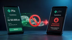 Banco Central estuda criar trava para Pix de alto valor durante a madrugada
