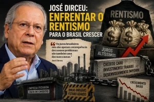 José Dirceu: juros altos são também uma disputa sobre poder e distribuição de renda
