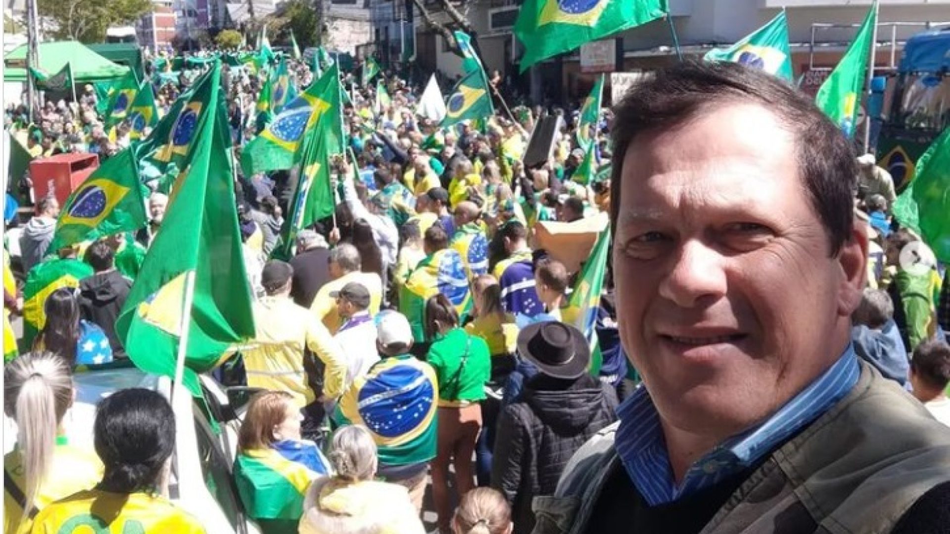 Foto de Fantinel - reprodução da redes sociais