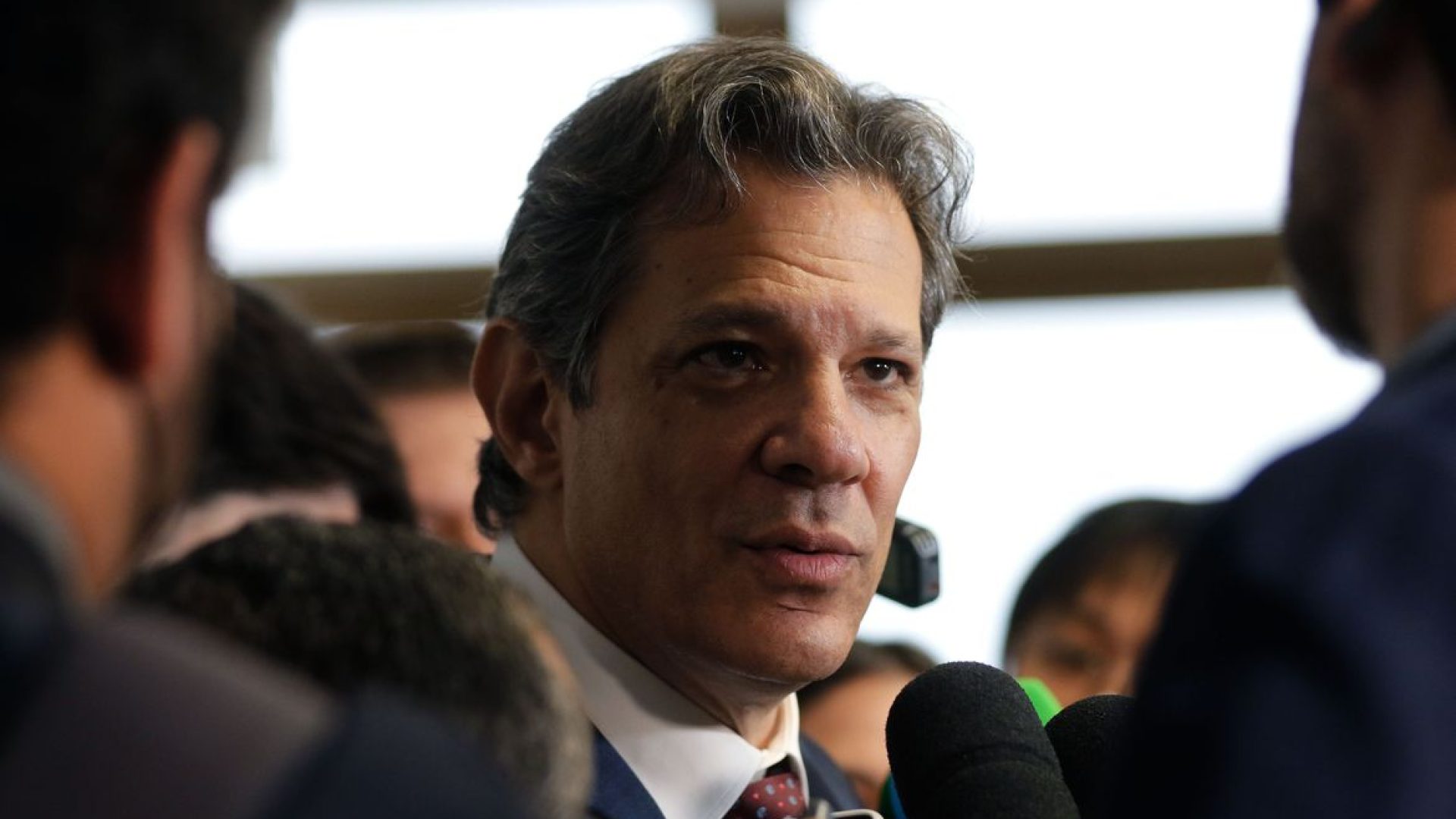 São Paulo (SP), 31/03/2023 - O ministro da Fazenda, Fernando Haddad, fala sobre encontros com representantes de instituições financeiras e entidades representativas de classes no gabinete do Ministério em São Paulo.  Foto: Fernando Frazão/Agência Brasil