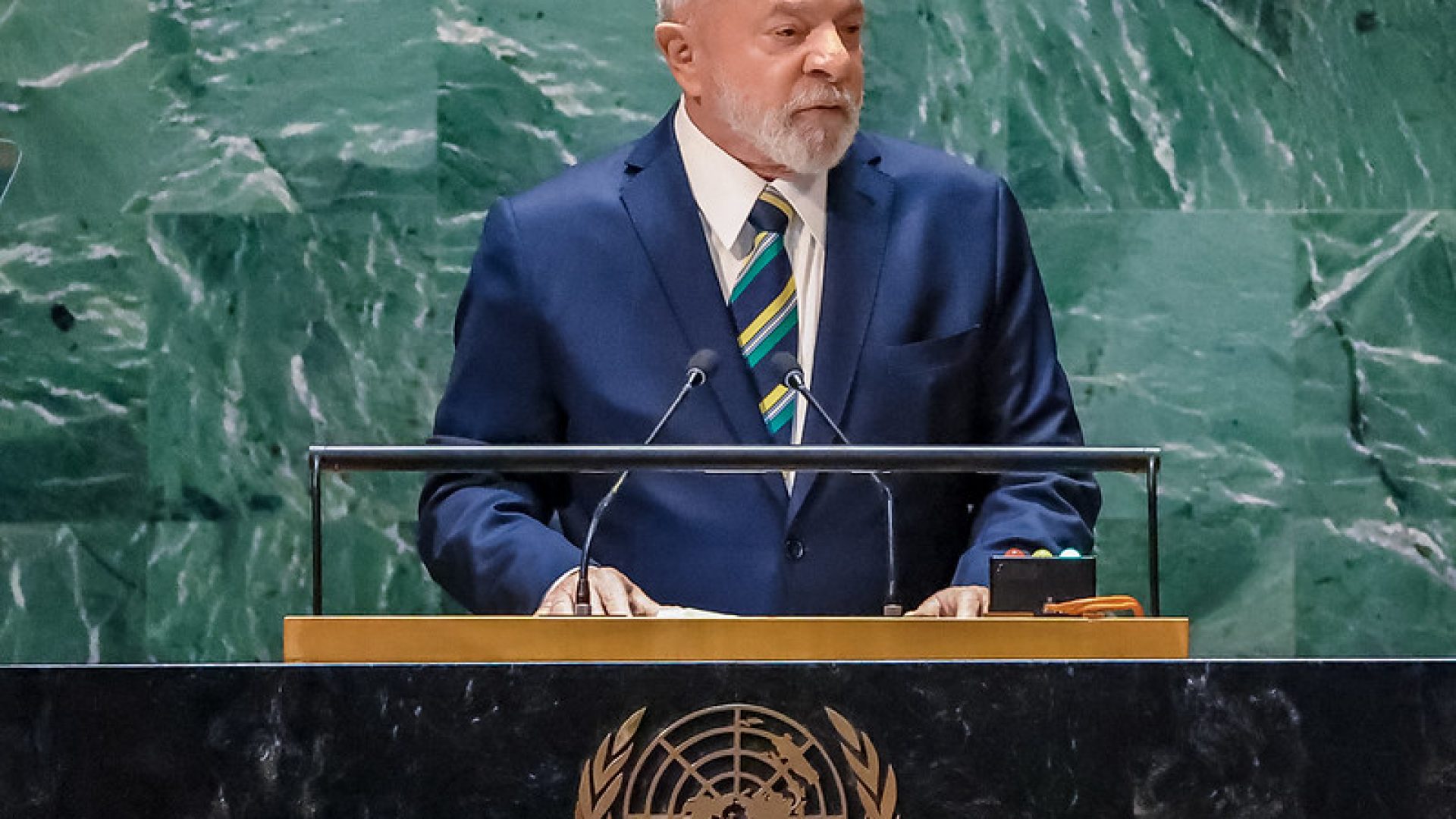 Lula na ONU Foto: Ricardo Stuckert / PR