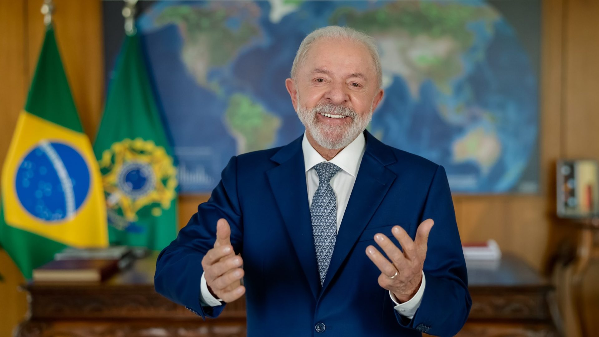 Presidente da República, Luiz Inácio Lula da Silva, durante pronunciamento à Nação sobre a isenção do Imposto de Renda Pessoa Física (IRPF) para quem ganha até R$ 5 mil. Palácio do Planalto – Brasília (DF)

Foto: Ricardo Stuckert / PR