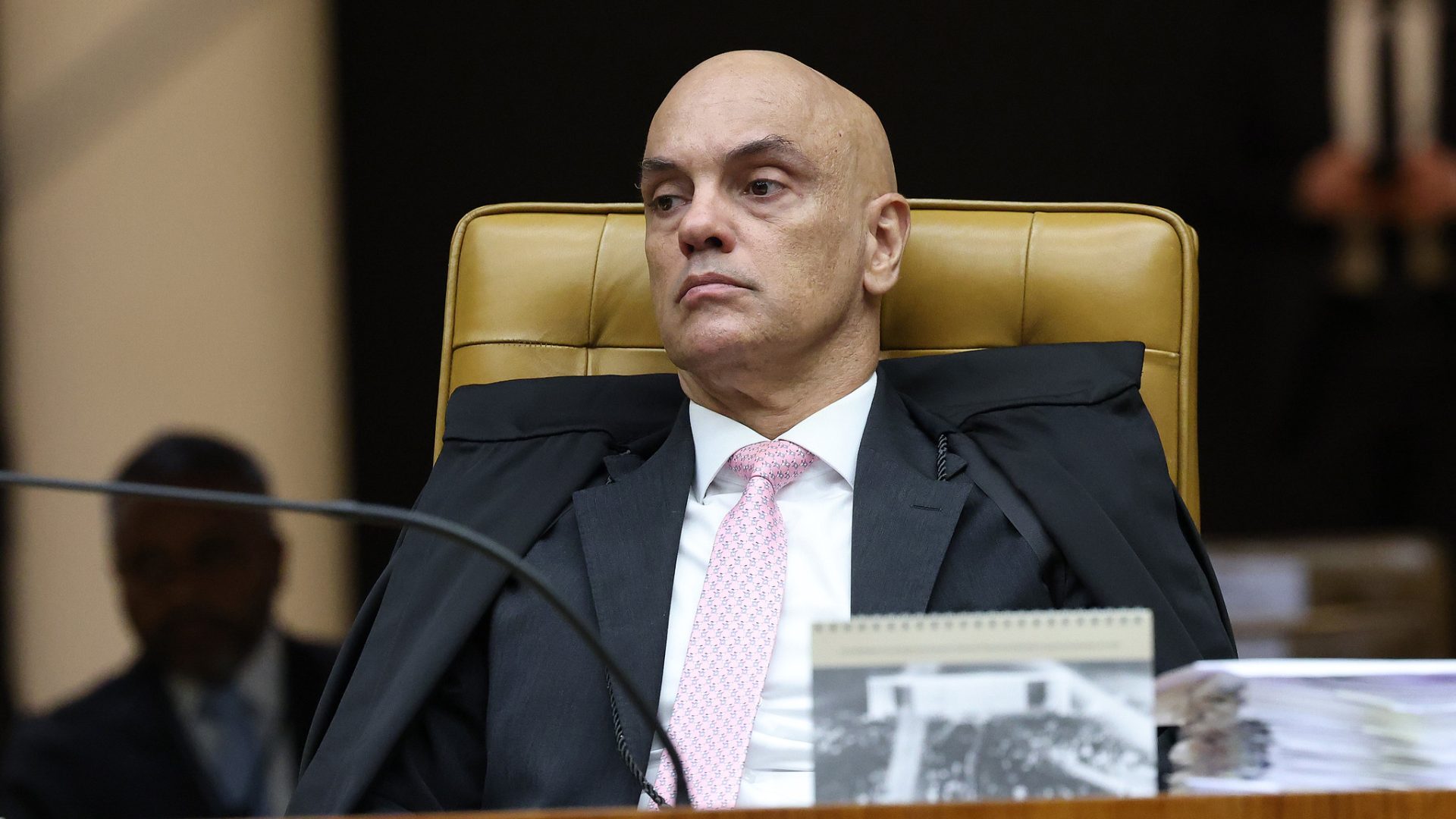 Ministro Alexandre de Moraes - Sessão plenária do STF - 06/05/2026 - Foto: Luiz Silveira/STF.