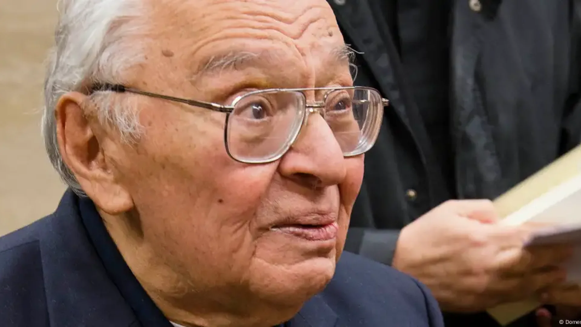 O padre peruano Gustavo Gutiérrez, aqui em foto de 2014, inspirou teólogos como o brasileiro Leonardo BoffFoto: Domenico Stinellis/AP/picture alliance