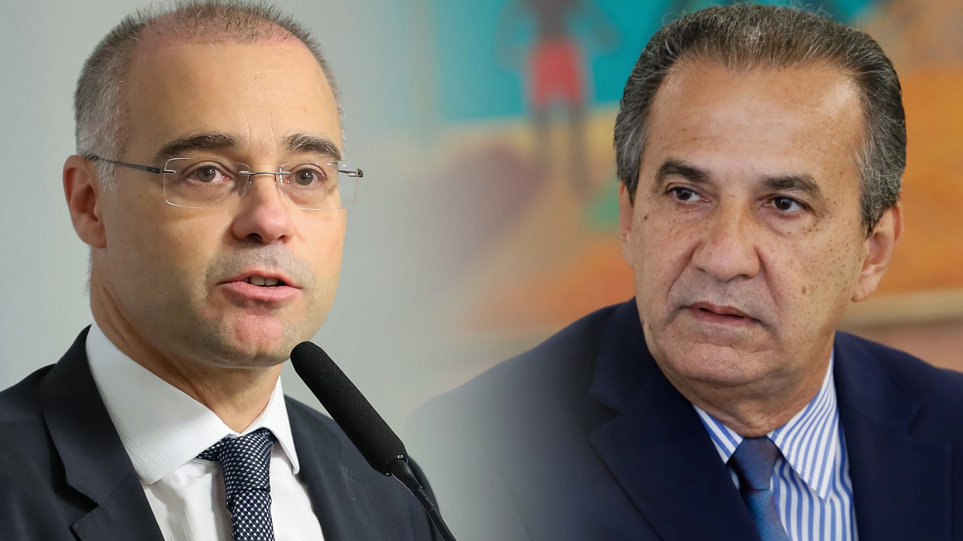 Andre-Mendonca-e-Silas-Malafaia - Fotos de Isac Nóbrega/Marcos Corrêa/PR - Montagem do site O antagonista