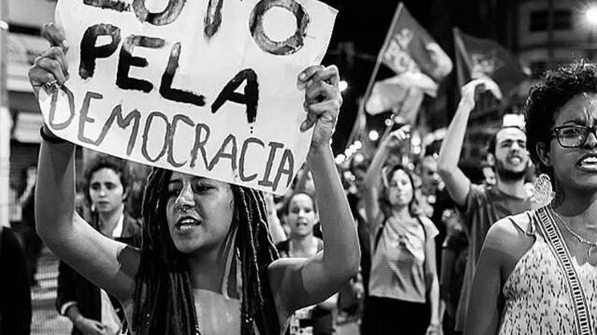 Protestos por democracia no Brasil em maio de 2021 [Antoniani Cassara/Mídia Ninja]