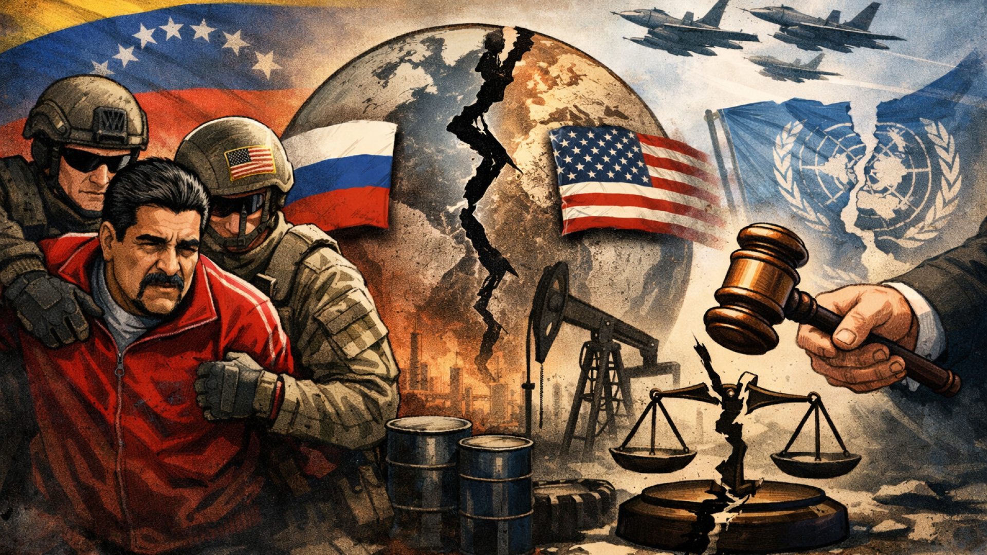 Captura de Maduro e símbolos geopolíticos