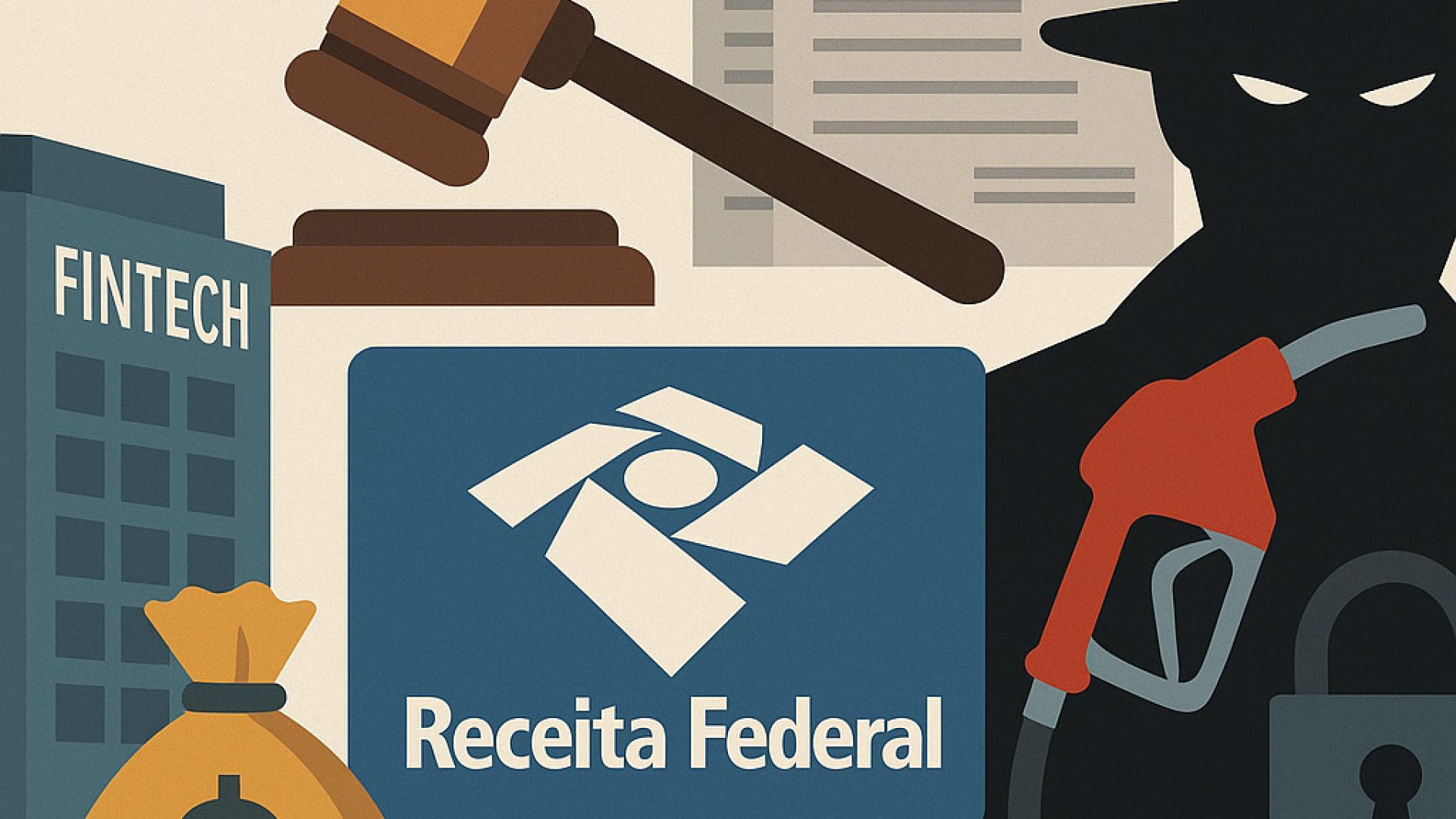 Operação Carbono Oculto - Ilustração gerada por IA ChatGPT