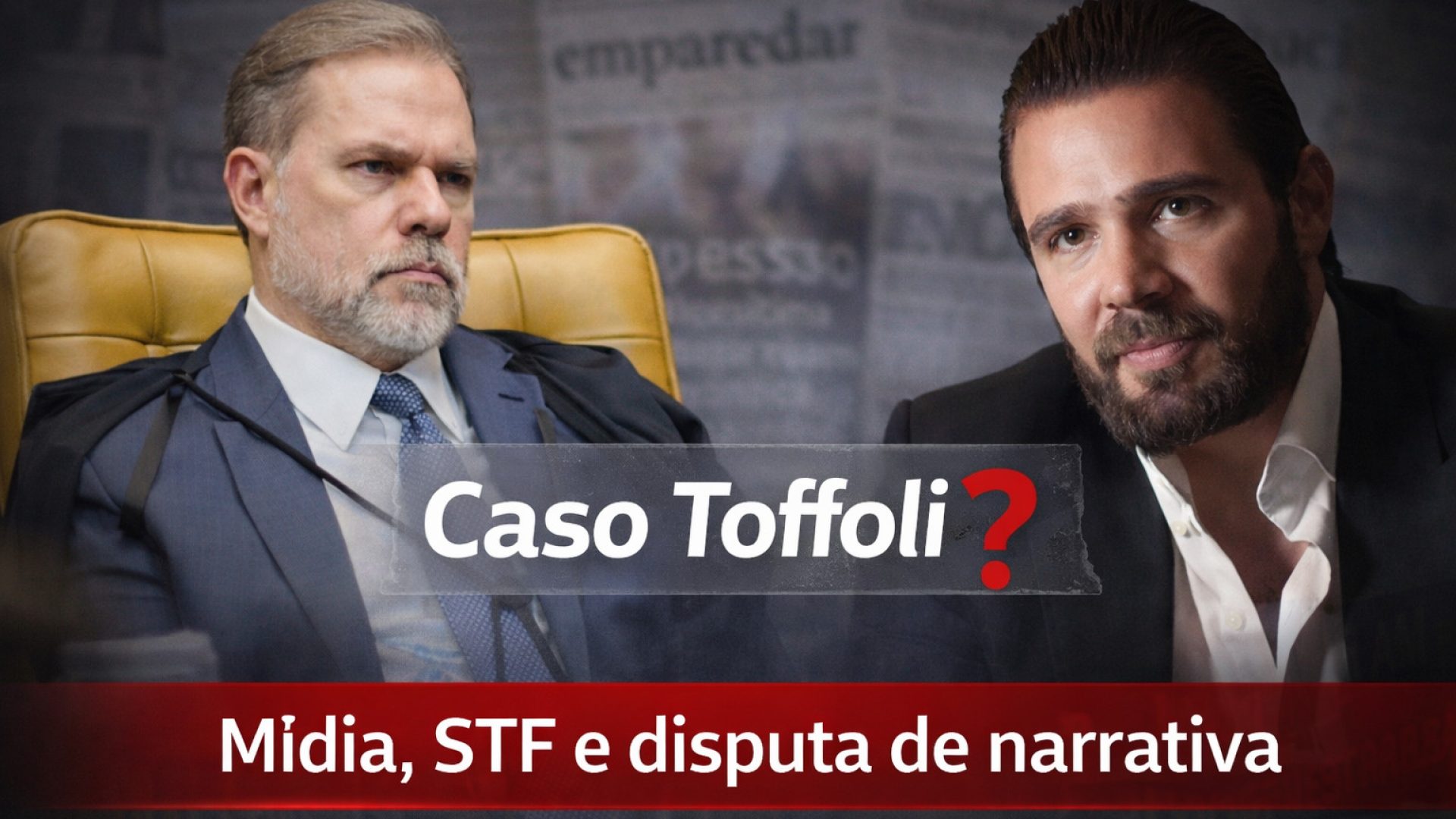 Caso ToffolI? Mídia, STF e disputa de narrativa - Imagem gerada por IA ChatGPT