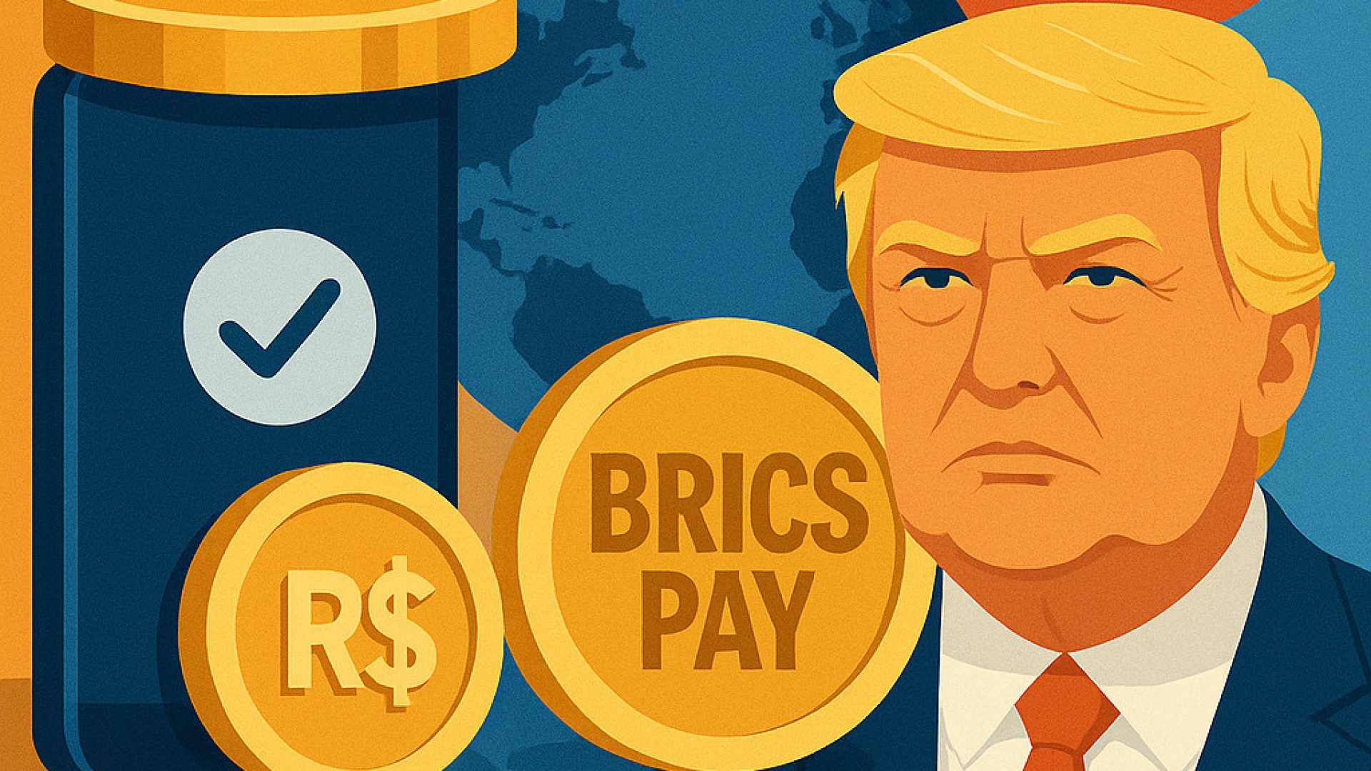 DREX e BRICS Pay - Imagem gerada por IA ChatGPT