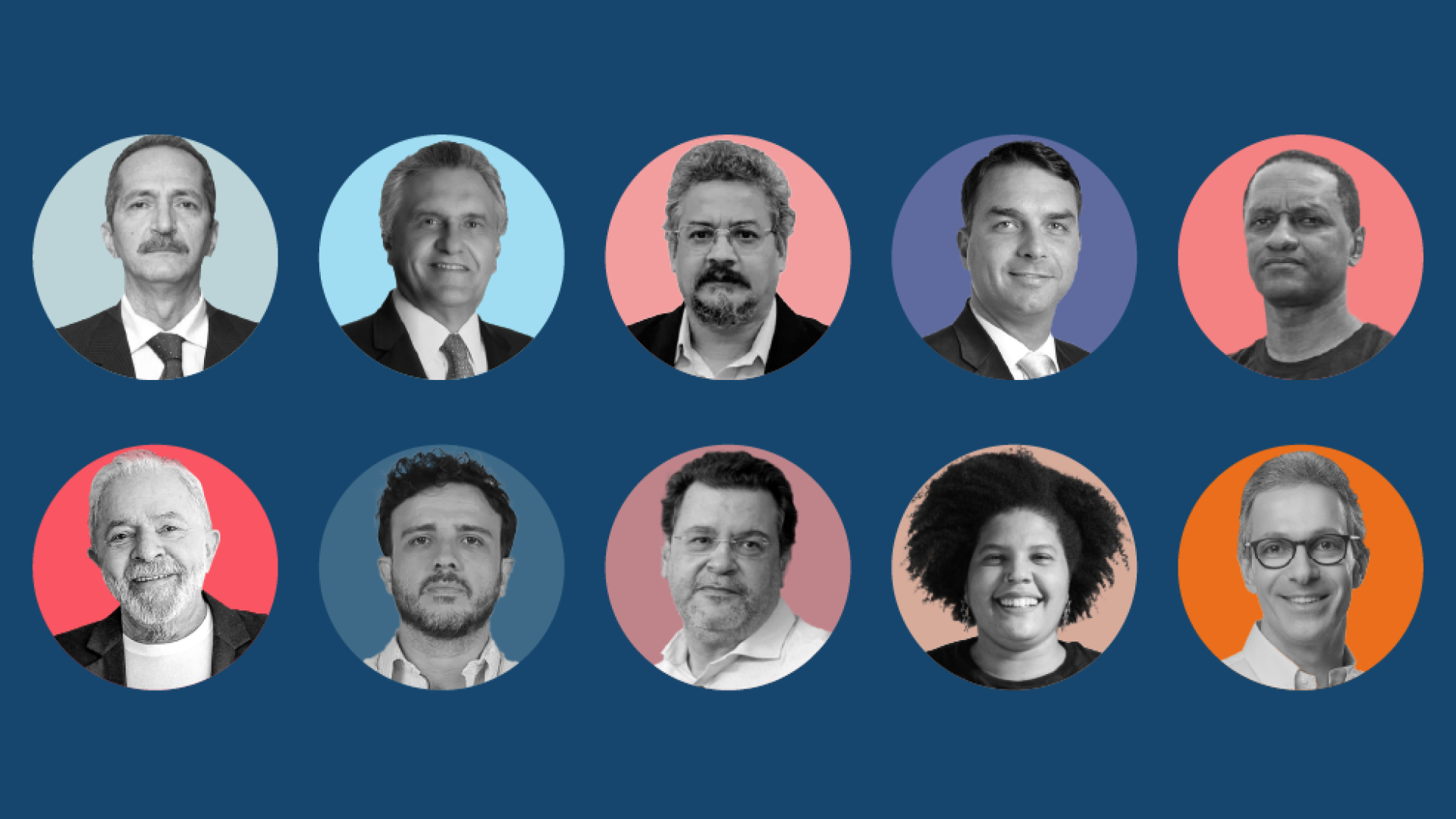 Dez pré-candidatos à Presidência