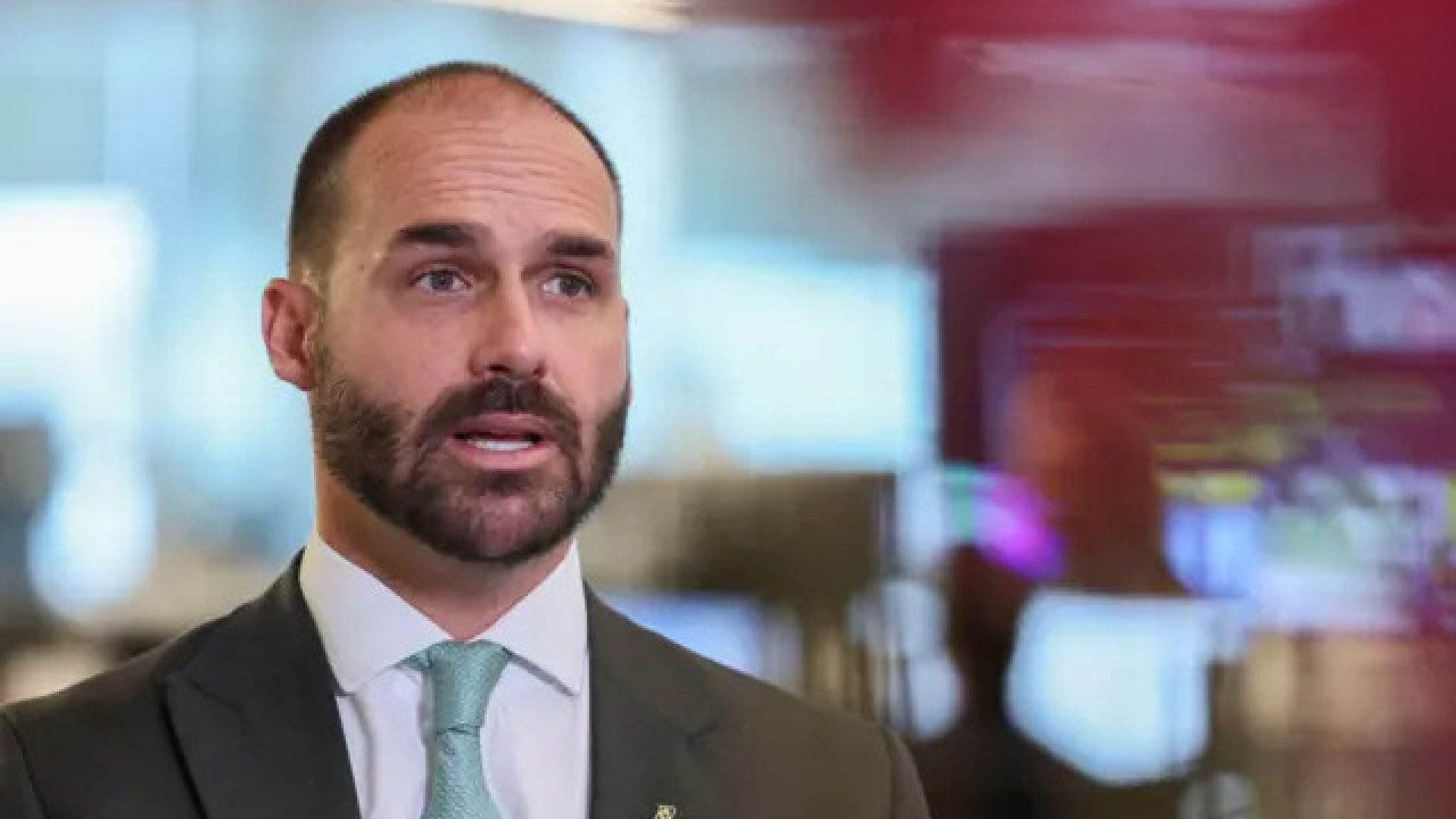 Eduardo Bolsonaro - reprodução BBC