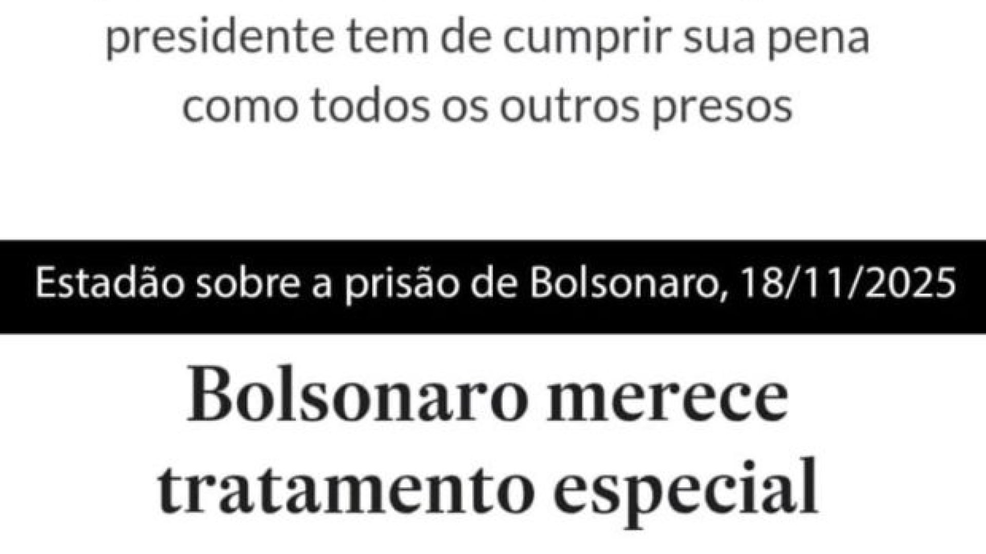 Estadão incoerente