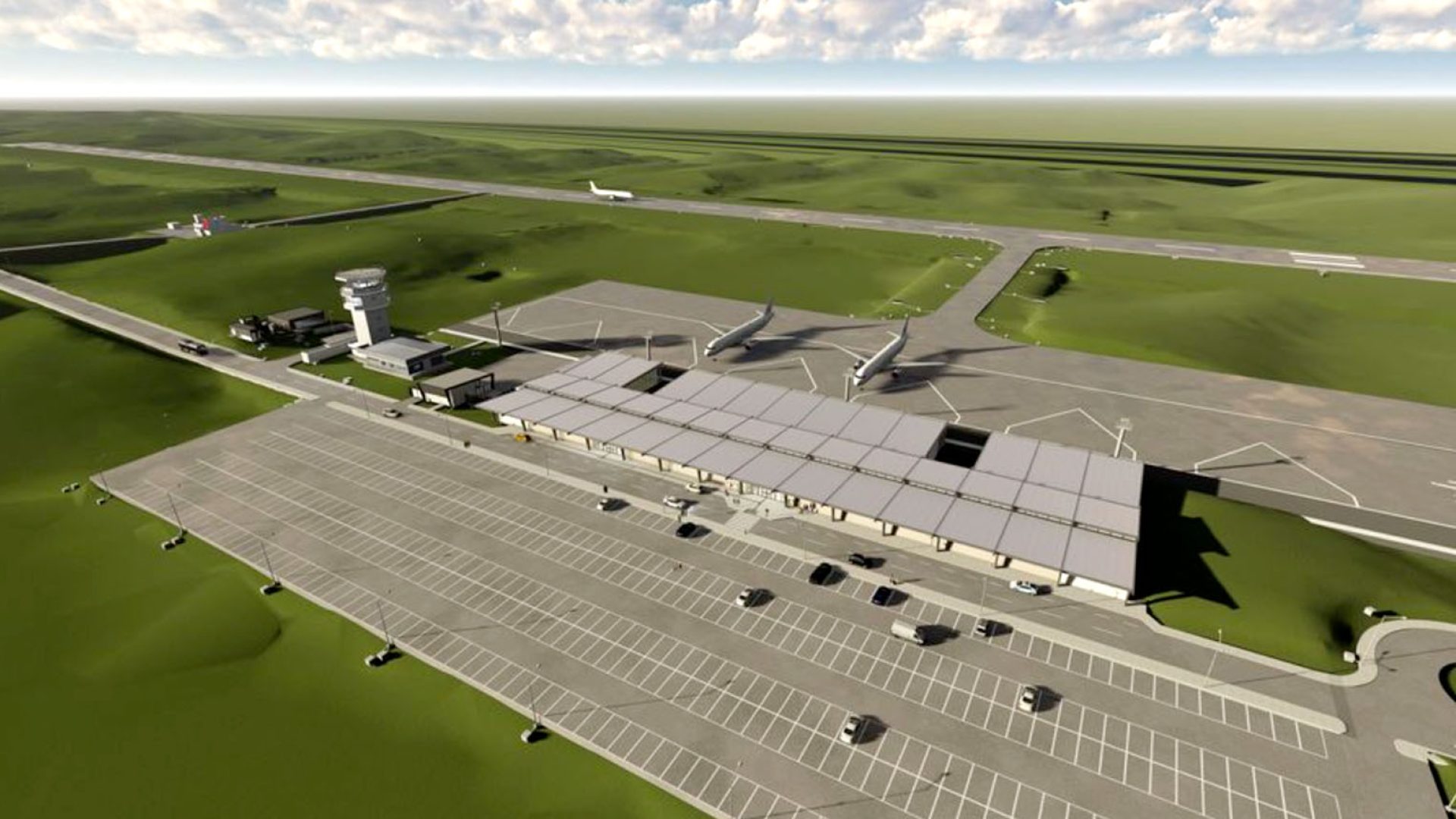 Foto 0022 - Aeroporto de Vila Oliva - SEPLAN