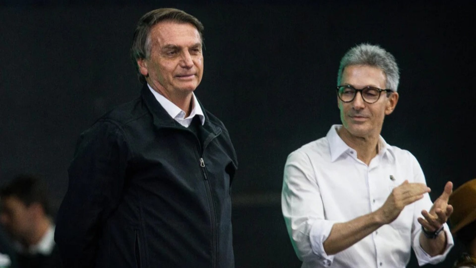 Foto 0034 - Bolsonaro e Zema - Zanone Fraissat - Folhapress