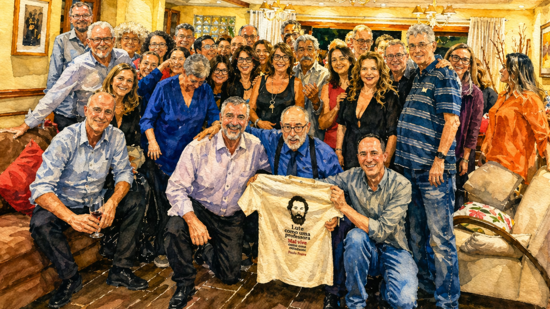 Festa dos 10 anos do Comitê em Defesa da Democracia e do Estado Democrático de Direito - Autor: Alexandre Costa.