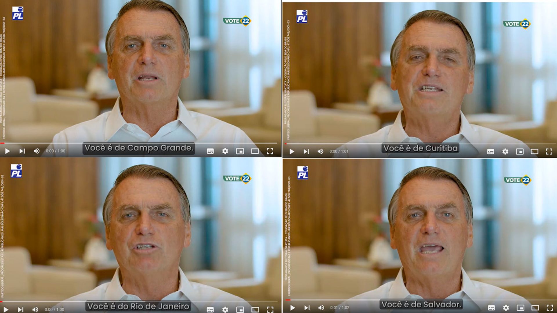 Campanha de Bolsonaro aposta em série de vídeos endereçados a usuários de grandes cidades brasileiras