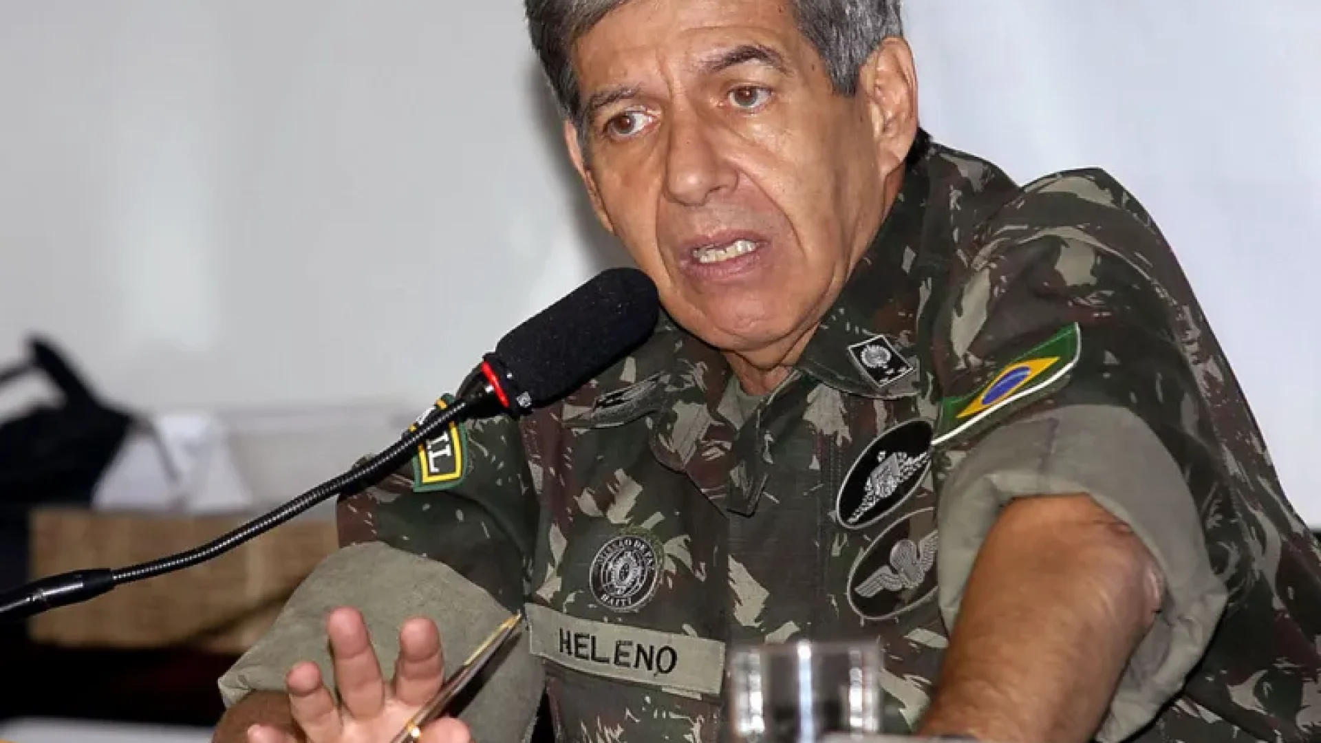 Ex-ministro do GSI, Augusto Heleno já deu várias declarações contra indígenas. Foto Antônio Cruz/Agência Brasil