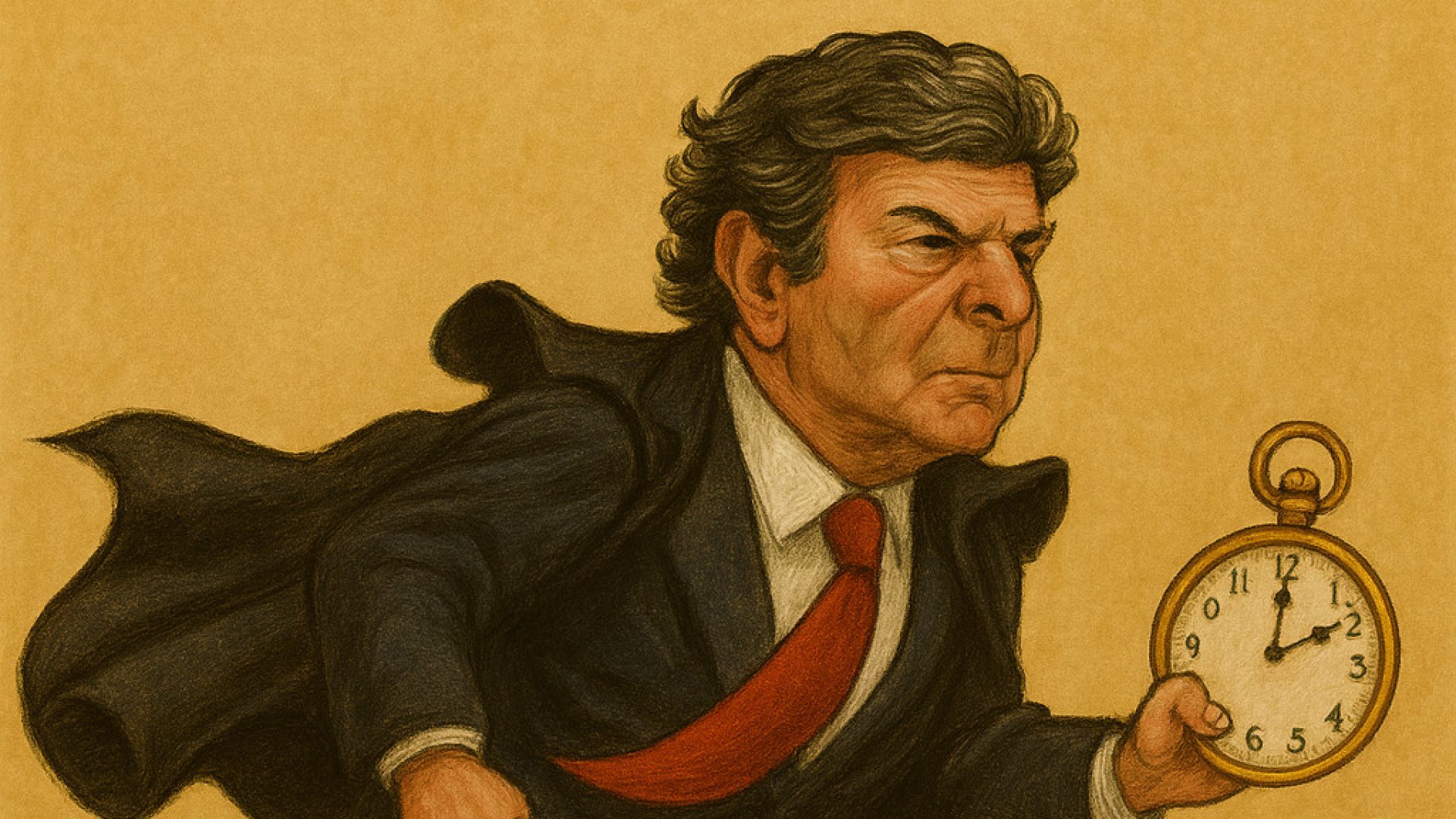 Luiz Fux e o voto maratonista - Imagem gerada por IA ChatGPT