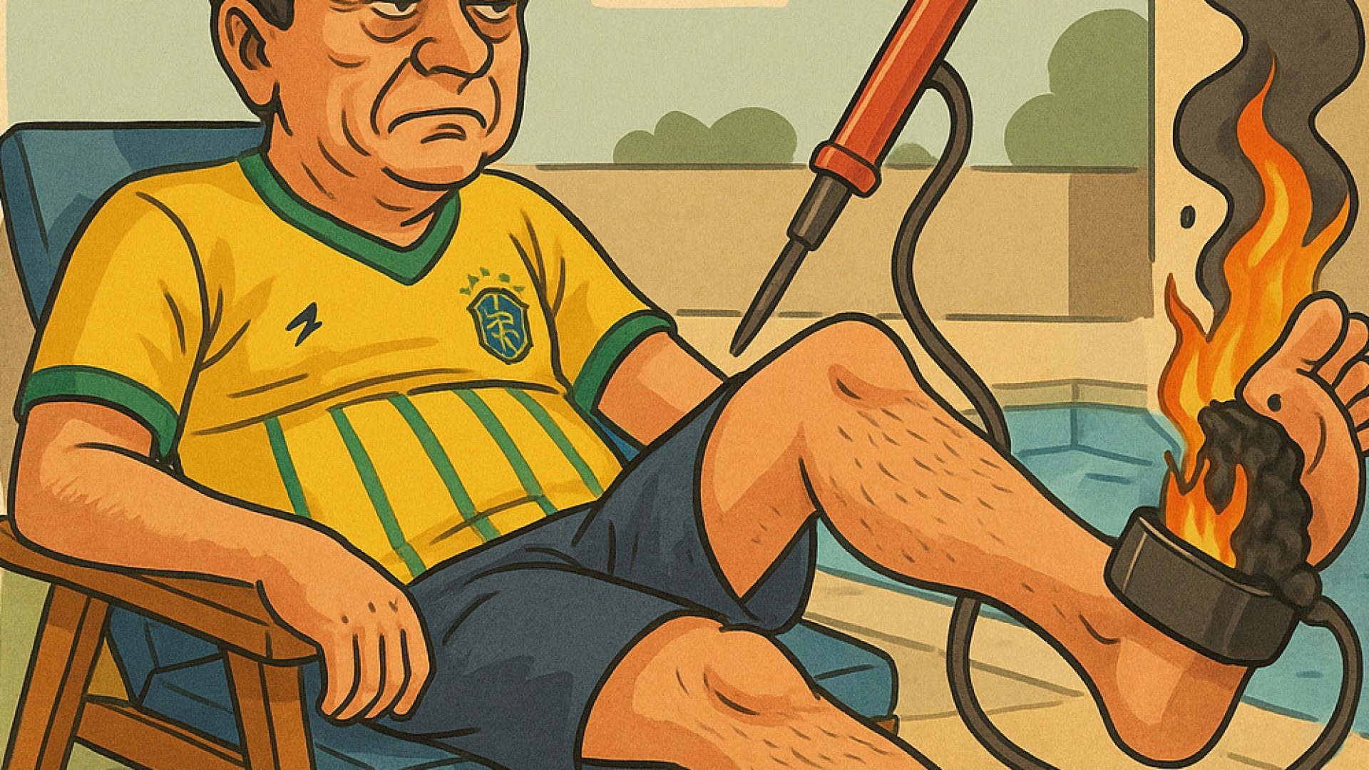 Imbrochável derretedor - Imagem gerada por IA ChatGPT