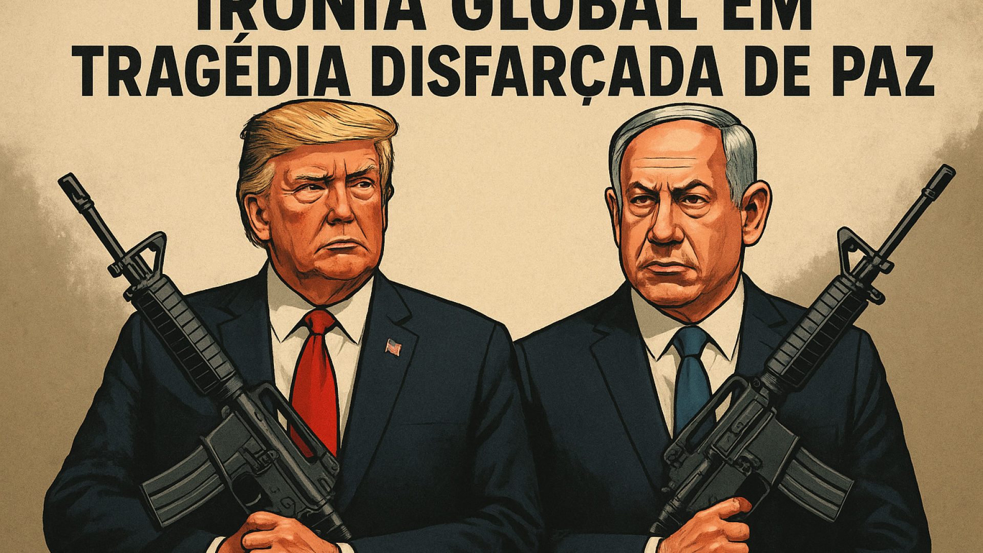 Ironia Global - Imagem  gerada por IA ChatGPT