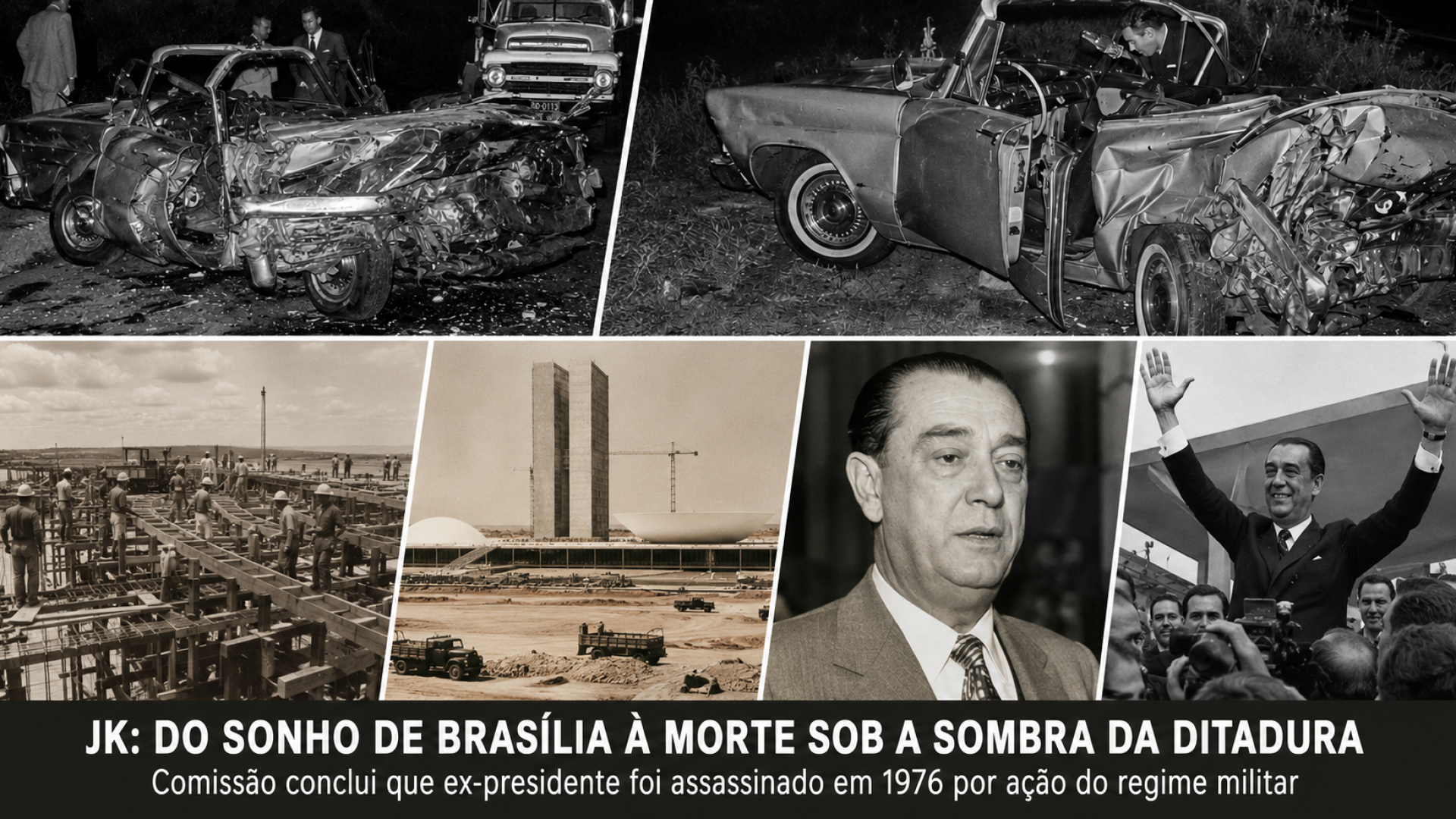 JK: Do sonho de Brasília à morte sob a sombra da ditadura.