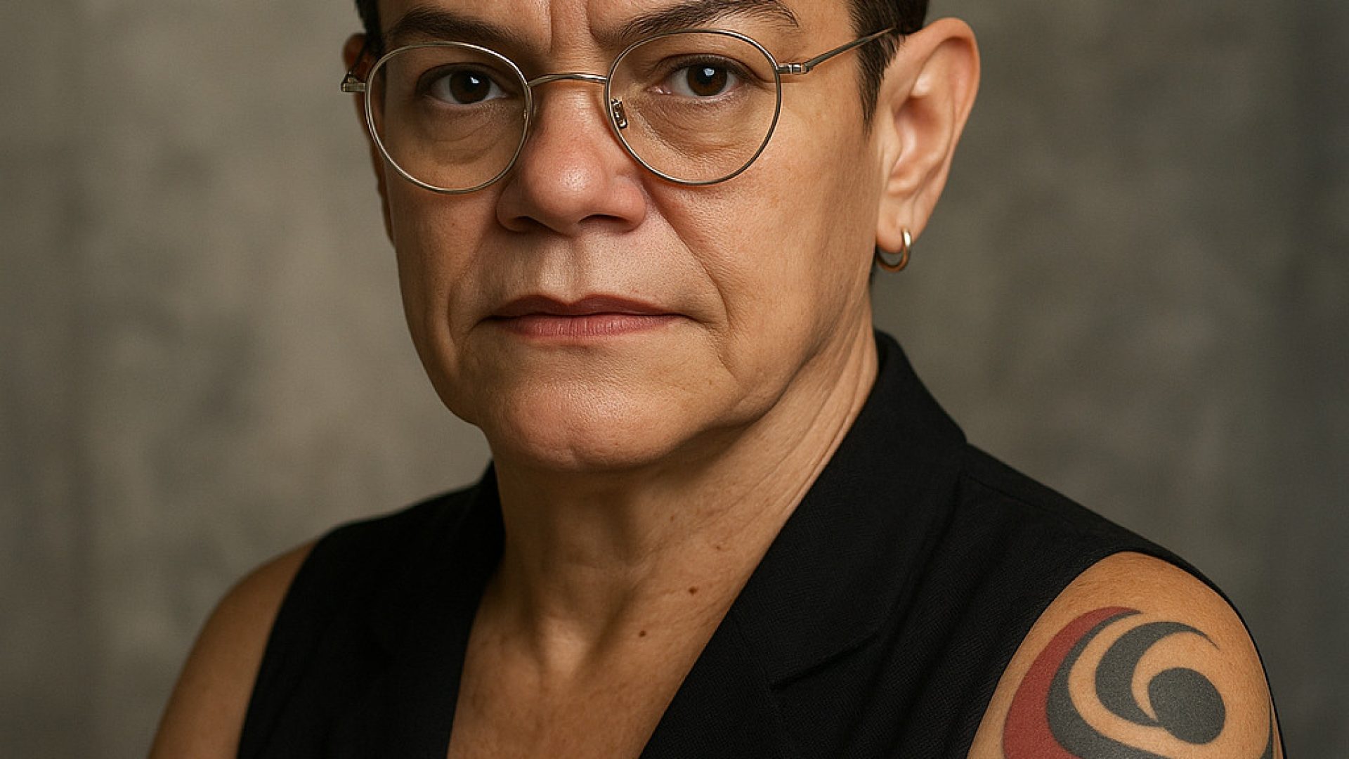 Professora Jacqueline Muniz, imagem gerada por IA ChatGPT