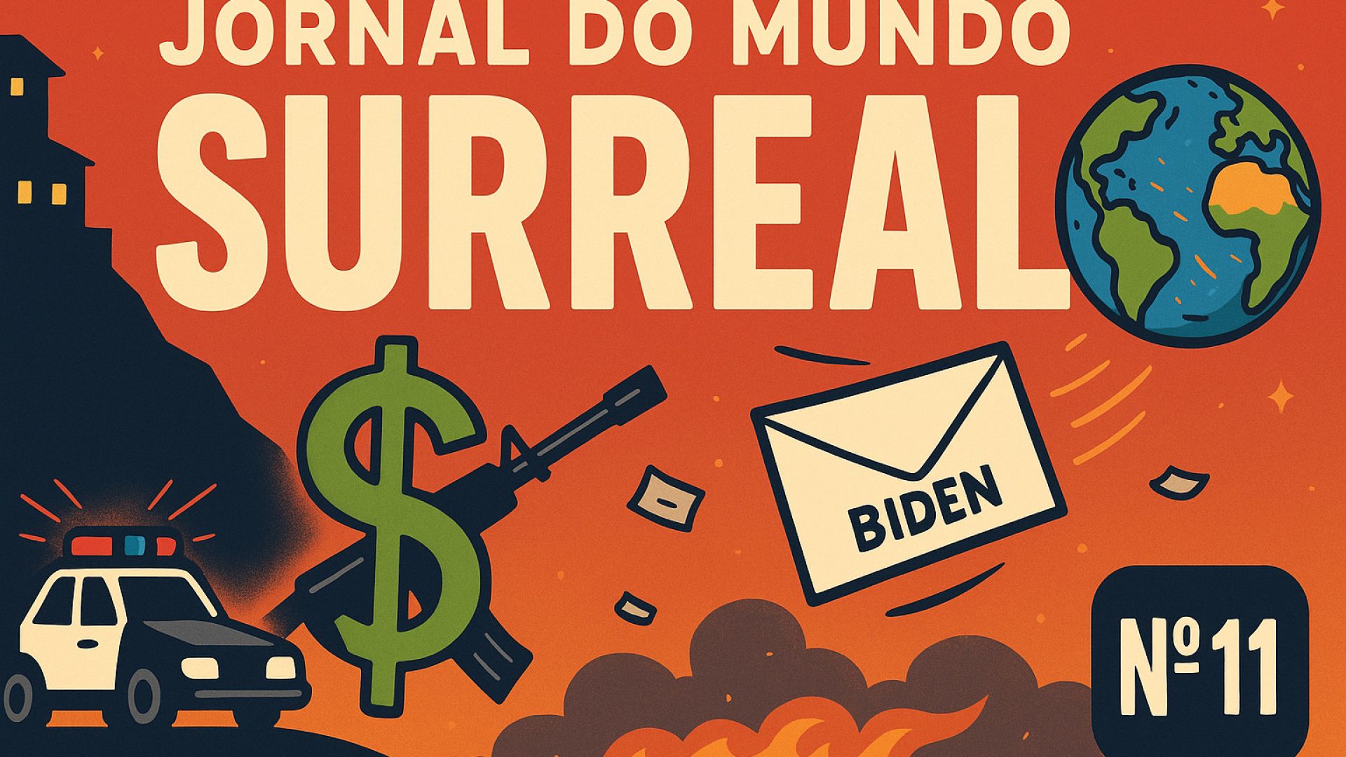 Jornal do Mundo Surreal nº 11 - Imagem gerada por IA ChatGPT