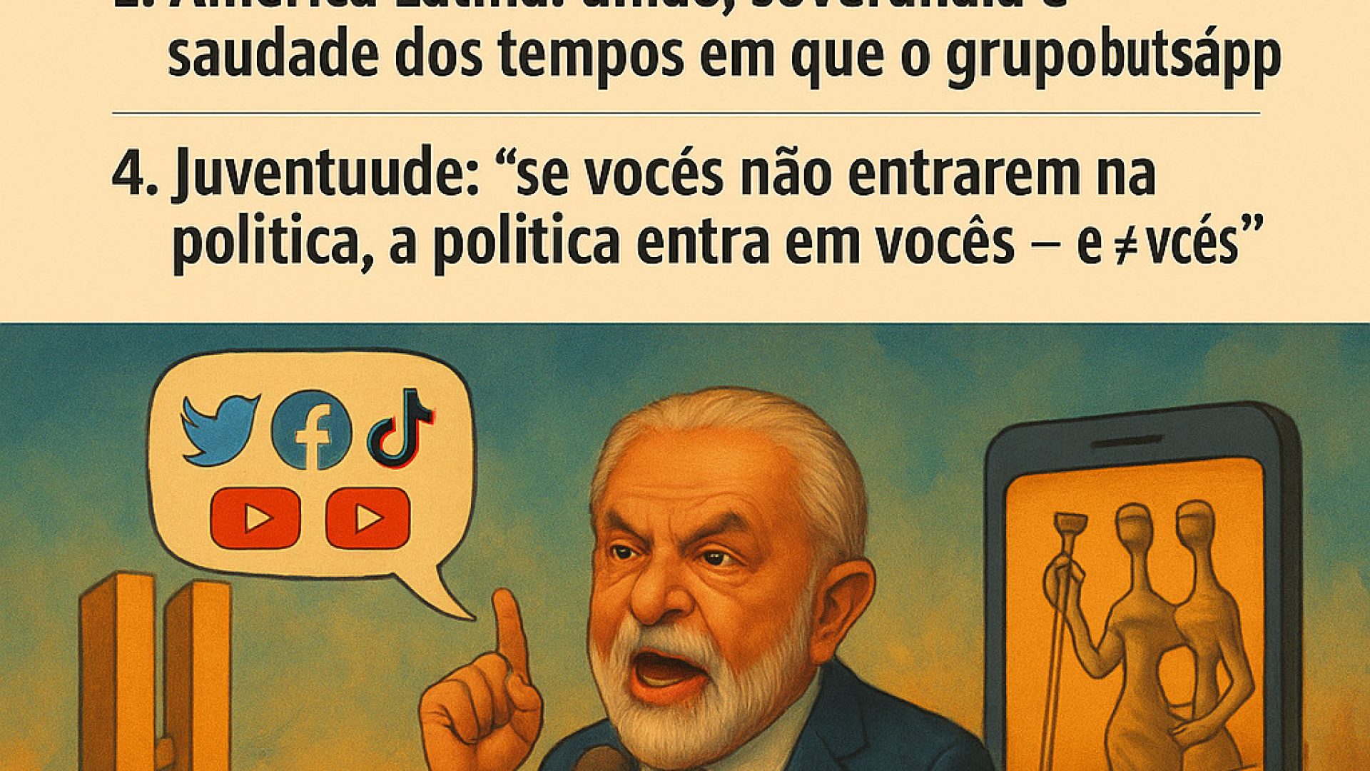 Jornal Surreal 8 - Imagem gerada por IA ChatGPT